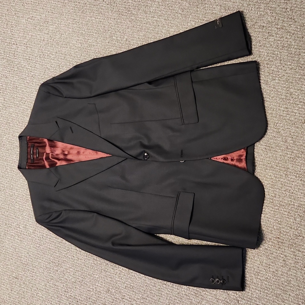 Marc Jacobs 2 button grey wool suit 52 42